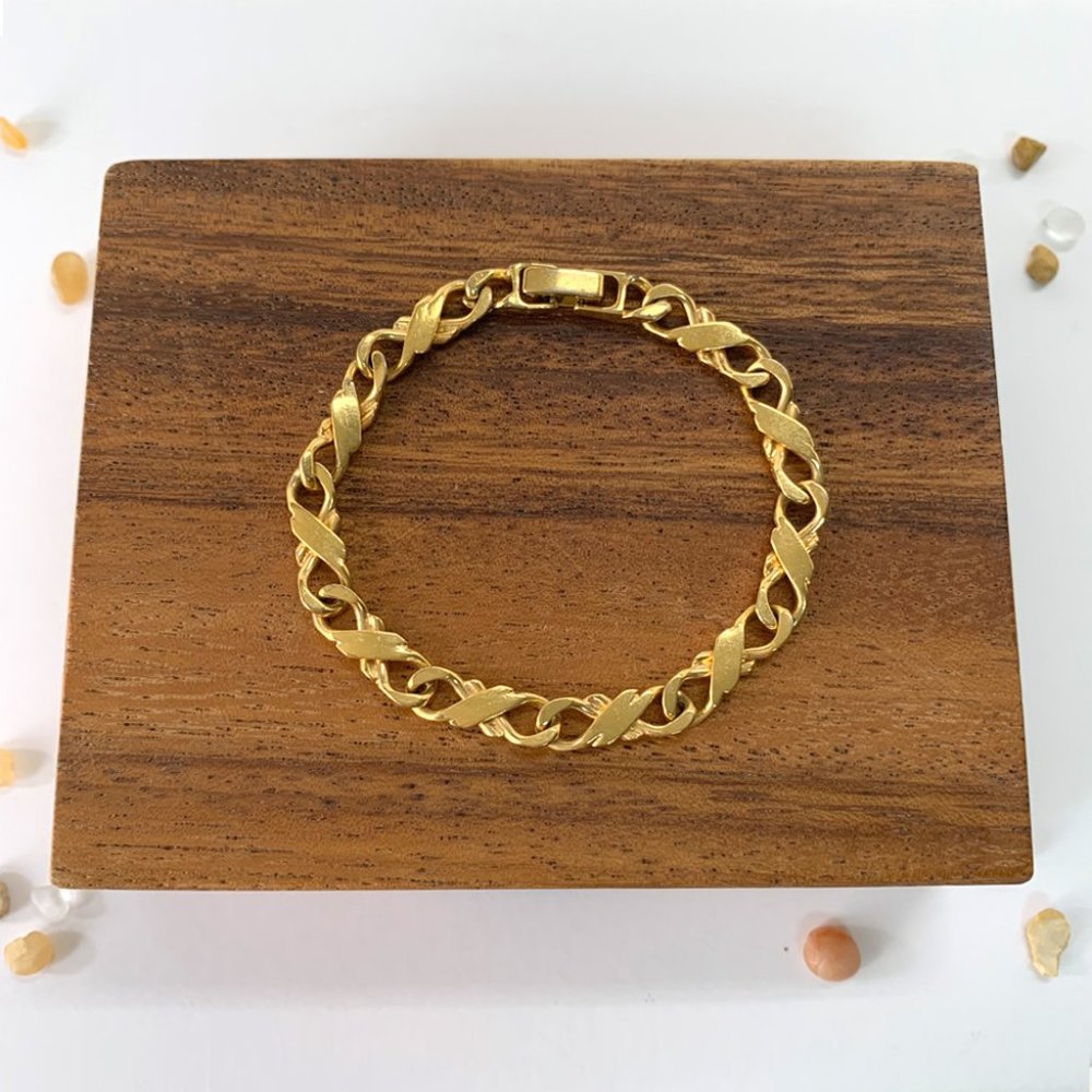 Gold Plated Link Bracelet